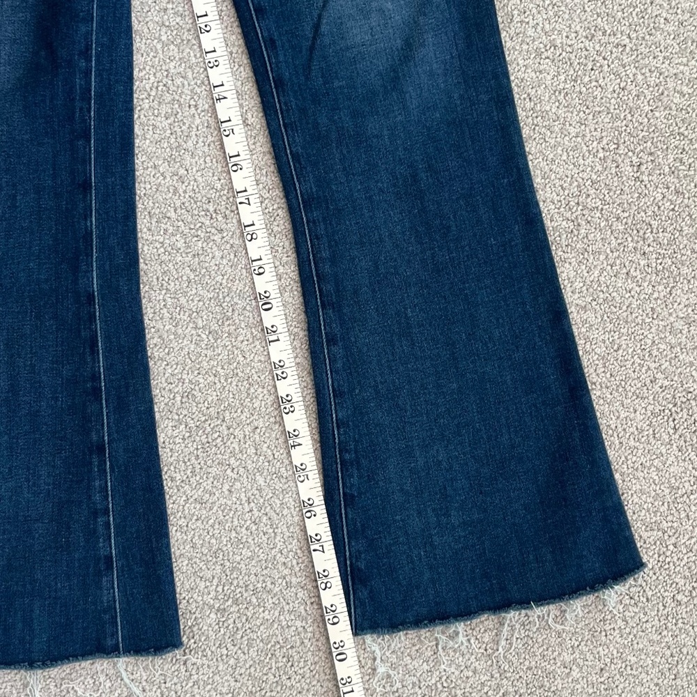 PAIGE Laurel Canyon high rise jeans. Dark wash. Size 27. - Picture 8 of 9